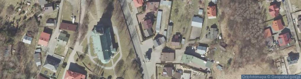 Zdjęcie satelitarne Kora Skup Drewna Prod Węgla Drzewnego i Wyrób z Drewna