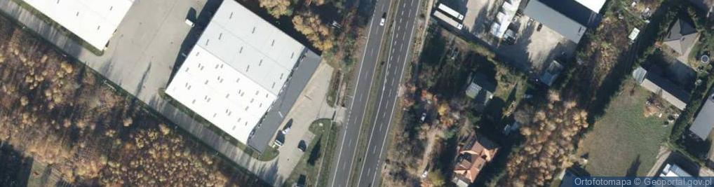 Zdjęcie satelitarne Kordus Szkółkarstwo Ozdobne