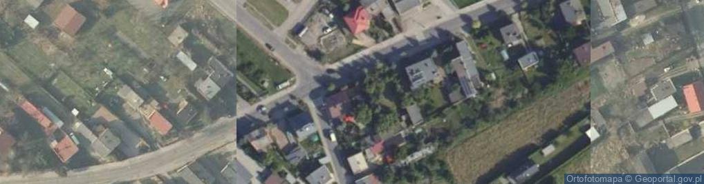 Zdjęcie satelitarne Korki