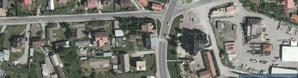 Zdjęcie satelitarne Kornik