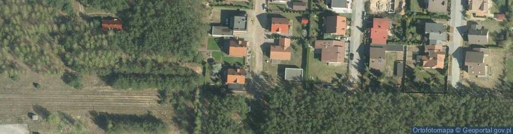 Zdjęcie satelitarne Koronowski Zakład Doskonalenia Zawodowego w Koronowie