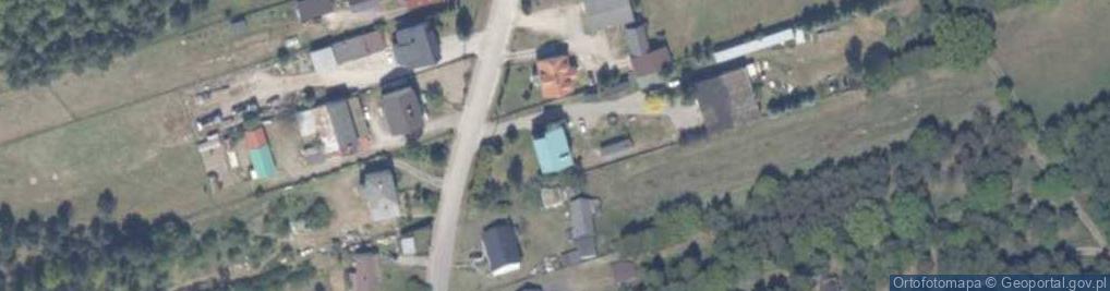 Zdjęcie satelitarne Korus Katarzyna - Przedsiębiorstwo Produkcyjno - Usługowo - Handlowe Esko.