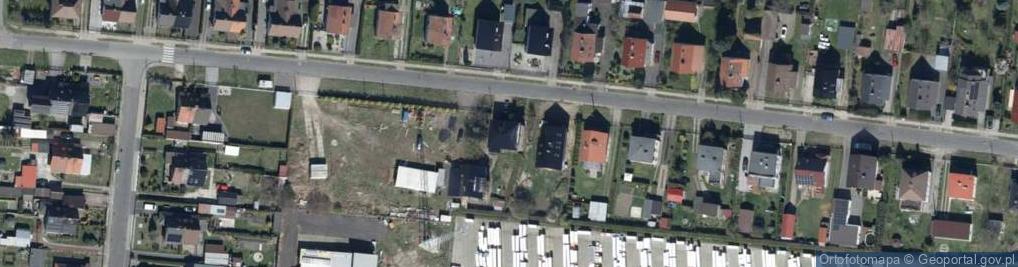 Zdjęcie satelitarne Korzeniec Marek Warsztat Naprawy Wag