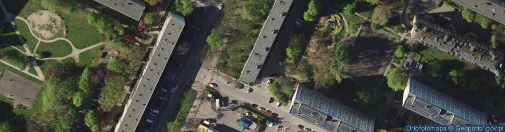 Zdjęcie satelitarne Korzystka CZ., Wroclaw