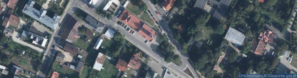 Zdjęcie satelitarne Kościół Czrześcijan Wiary Ewangelicznej Zbór w Łęcznej