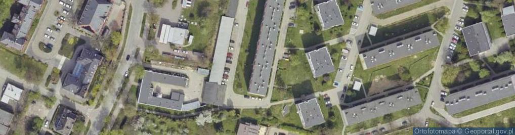 Zdjęcie satelitarne Kosińska Czechowska