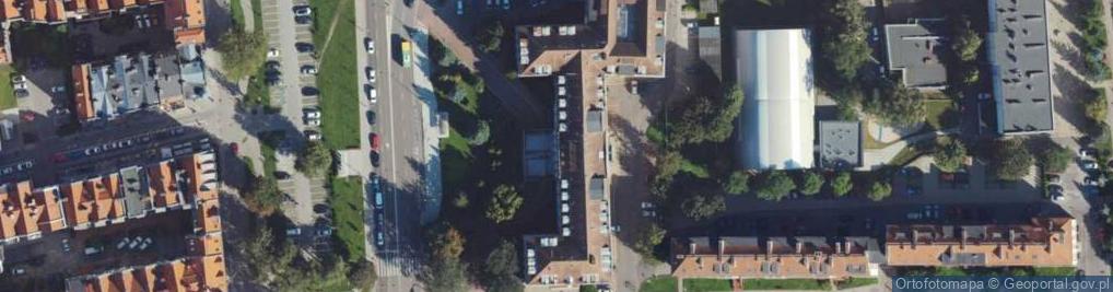 Zdjęcie satelitarne Kosmatycznie Zakręcona