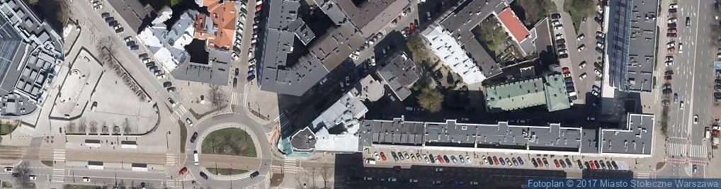 Zdjęcie satelitarne Kosmetyczno Lekarska Spółdzielnia Pracy Izis