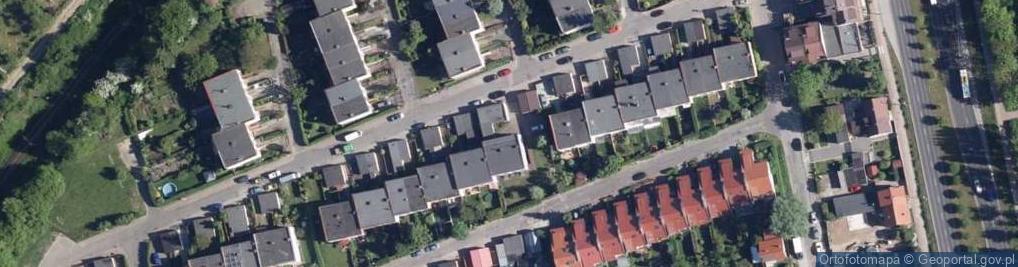 Zdjęcie satelitarne Koszalińska Spółdzielnia Mieszkaniowa przy Torach