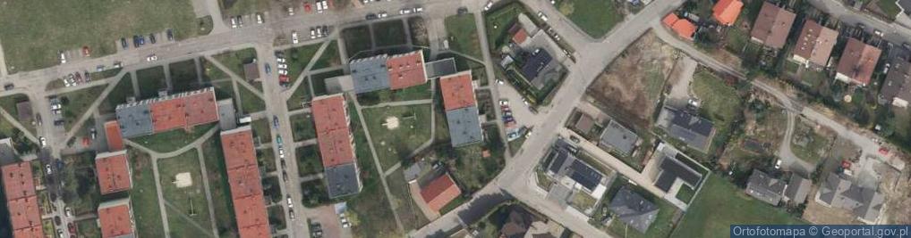 Zdjęcie satelitarne Kosztorysowanie i Nadzory Budowlane Zarządzanie Nieruchomościami Bond Bud