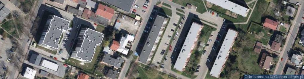 Zdjęcie satelitarne Kotecka Katarzyna, Przedsiębiorstwo Produkcyjno-Handlowo Usługowe Klan, P.P.H.U.Klan - Nazwa Skrócona