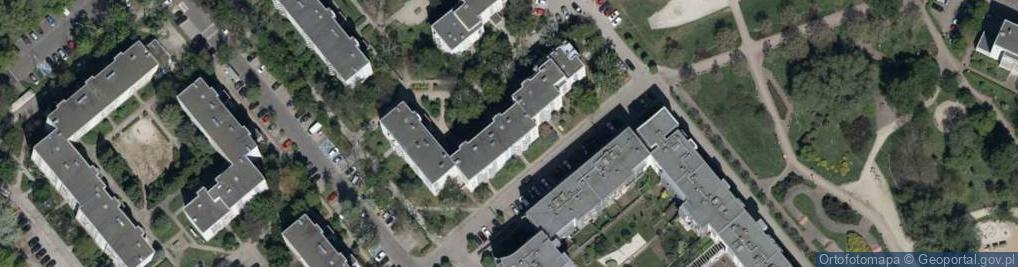 Zdjęcie satelitarne Kowbud