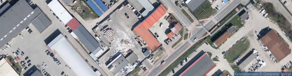 Zdjęcie satelitarne Koziński Włodzimierz, Zakład Produkcji Opakowań ''Karton-Bis'', Koziński Włodzimierz