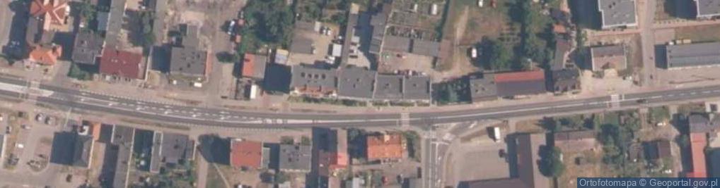 Zdjęcie satelitarne Kożuch Wojciech Pracownia Higieny Pracy