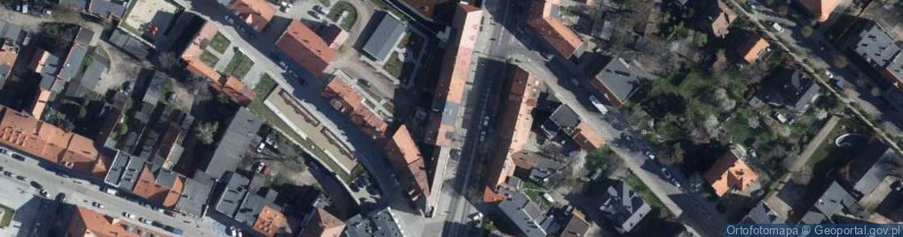 Zdjęcie satelitarne Kożuchowicz Teresa Zegarmistrzostwo i Artykuły Przemysłowe