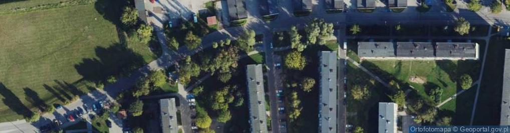 Zdjęcie satelitarne Krajan Kramarczyk Krystyna Janowicz Romuald