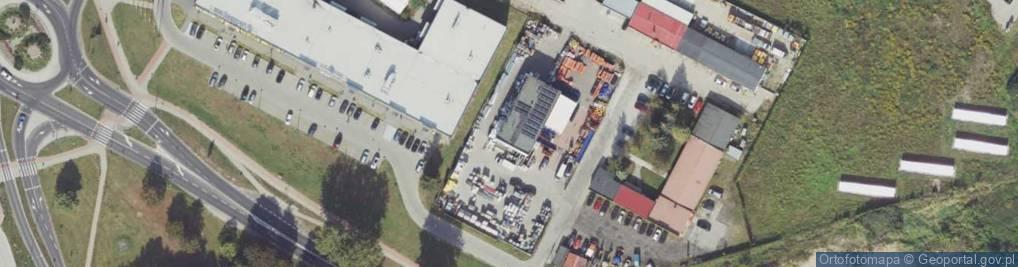 Zdjęcie satelitarne Krajowe Centrum Innowacji Chłodnictwa i Klimatyzacji