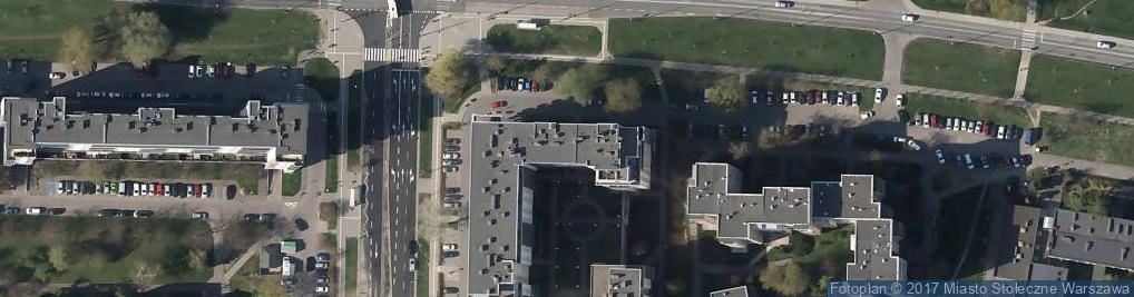 Zdjęcie satelitarne Krajowe Centrum Odszkodowań