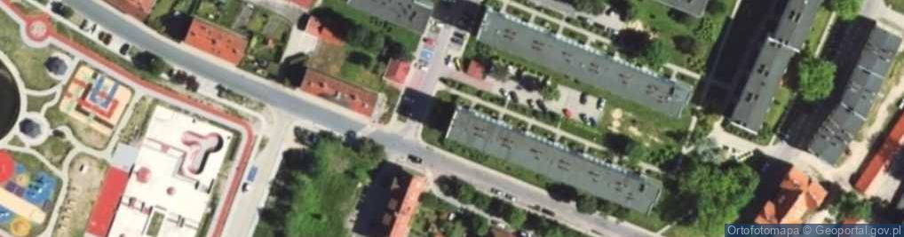 Zdjęcie satelitarne Krajowe Stowarzyszenie Brasławian Oddział w Kętrzynie