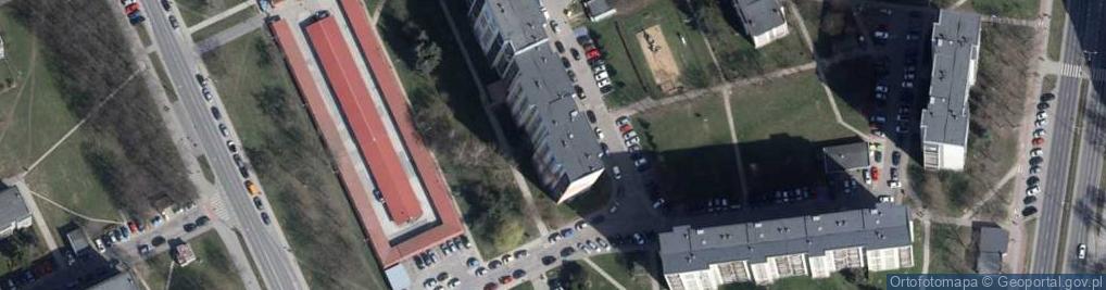 Zdjęcie satelitarne Krajowy Zarobkowy Przewóz Osób Taksówką Osobową