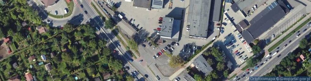 Zdjęcie satelitarne Krak Car Justyna Bodzenta Paweł Kaczka