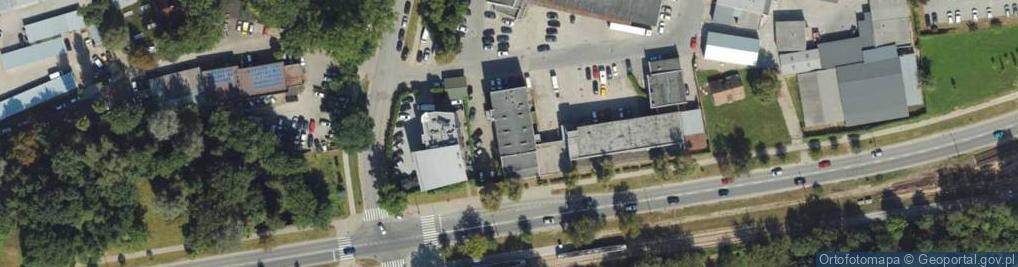 Zdjęcie satelitarne Krak Mięs