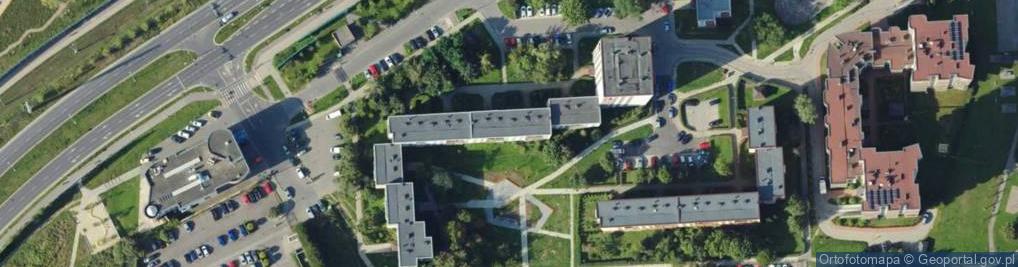 Zdjęcie satelitarne Krakauer