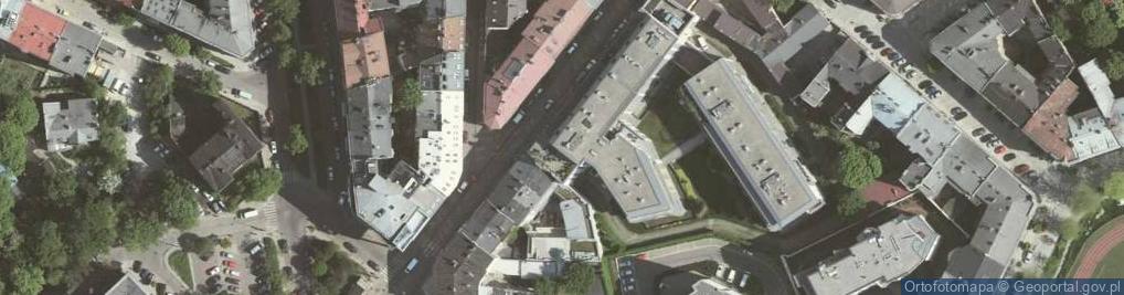 Zdjęcie satelitarne Krakow Tourist Center