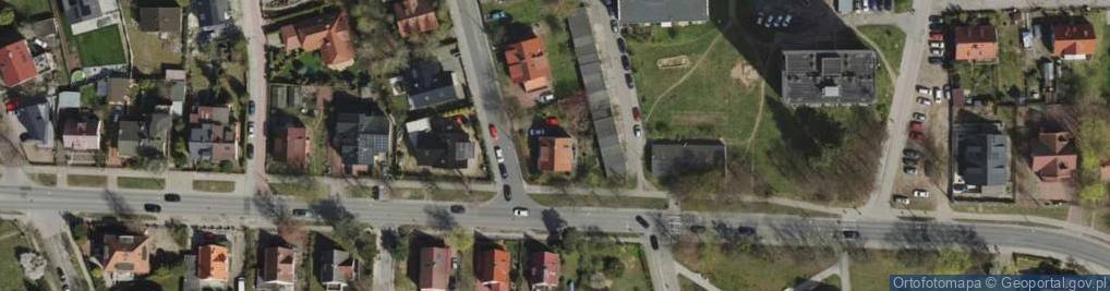 Zdjęcie satelitarne Krakowiecka