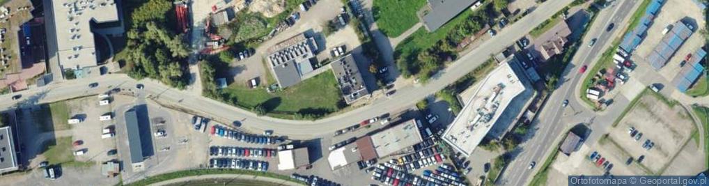 Zdjęcie satelitarne Krakowska Fundacja Filmowa