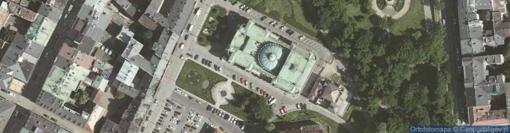 Zdjęcie satelitarne Krakowska Fundacja Sztuki Baletowej