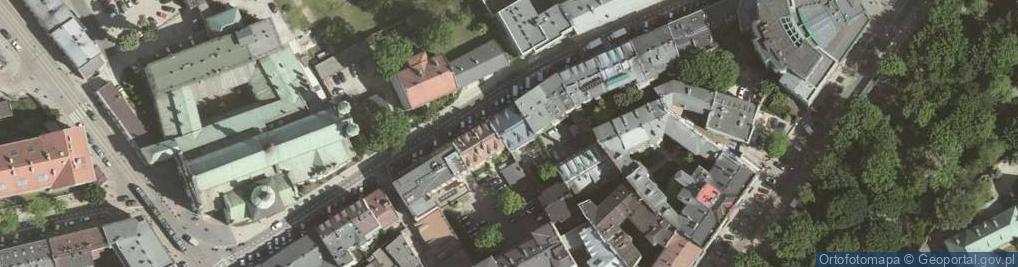 Zdjęcie satelitarne Krakowska Kongregacja Kupiecka