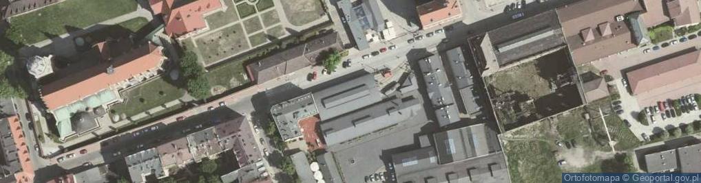 Zdjęcie satelitarne Krakowski Klub Modelarzy Kolejowych