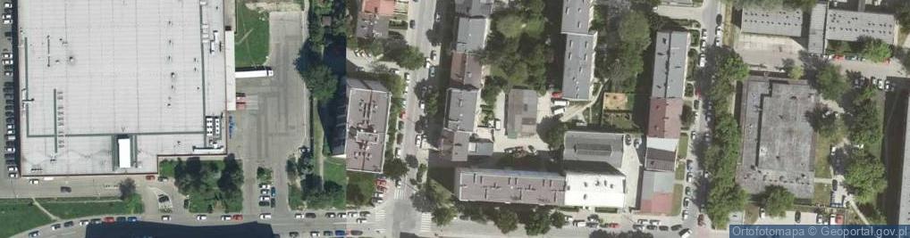 Zdjęcie satelitarne Krakowski Klub Szachistów