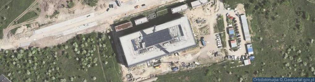 Zdjęcie satelitarne Krakowski Park Technologiczny