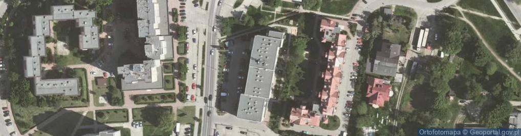 Zdjęcie satelitarne Krakowskie Biuro Zarządzania i Administrowania Nieruchomościami