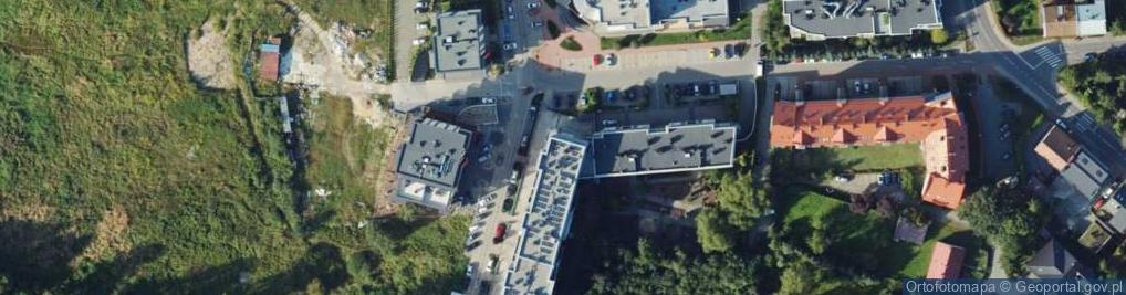 Zdjęcie satelitarne KRAKOWSKIE CENTRUM PSYCHOLOGICZNE SALVATE SPÓŁKA Z OGRANICZONĄ