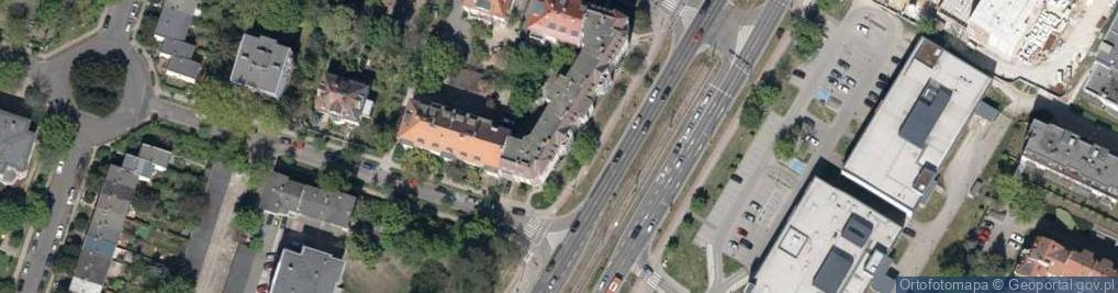 Zdjęcie satelitarne Kram Biuro Obrotu Tekstyliami