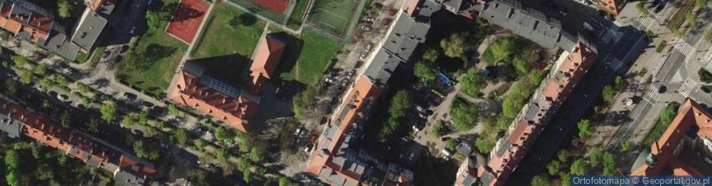 Zdjęcie satelitarne Krawczyk M., Wrocław
