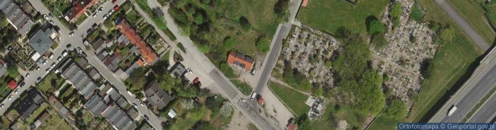 Zdjęcie satelitarne Krawiec B., Wrocław