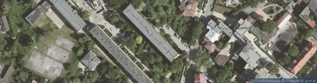 Zdjęcie satelitarne Krawiectwo Bieliźniarstwo Artur Włodzimierz Włodek
