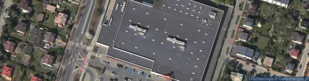 Zdjęcie satelitarne Kray Grey Hipermarket Tesco