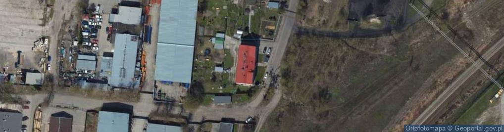 Zdjęcie satelitarne Kret Lak Sprzedaż Frontów i Usługi Malowania Bielecki Adam i Adamowicz Arkadiusz