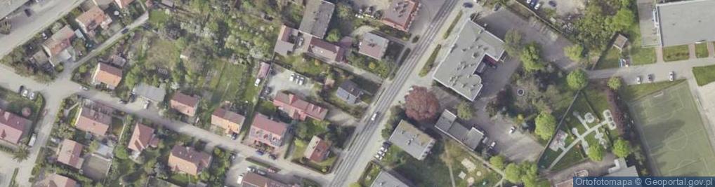 Zdjęcie satelitarne Kris Przedsiębiorstwo Handlowo Usługowe