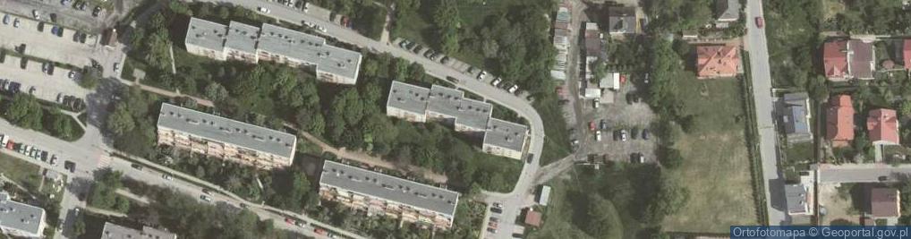 Zdjęcie satelitarne KRK Biuro Projektowo Konstrukcyjne