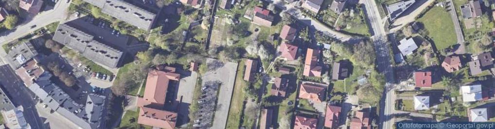 Zdjęcie satelitarne Krośnieńska Oficyna Wydawnicza