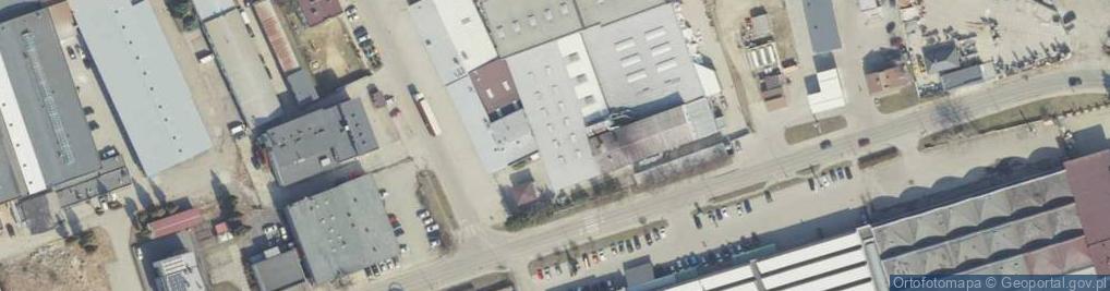 Zdjęcie satelitarne Krośnieńskie Fabryki Mebli - Krofam Sp. z o.o.