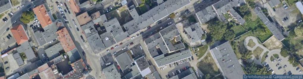 Zdjęcie satelitarne Krosta Casanowa