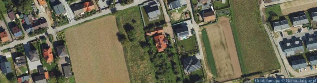 Zdjęcie satelitarne Krotek