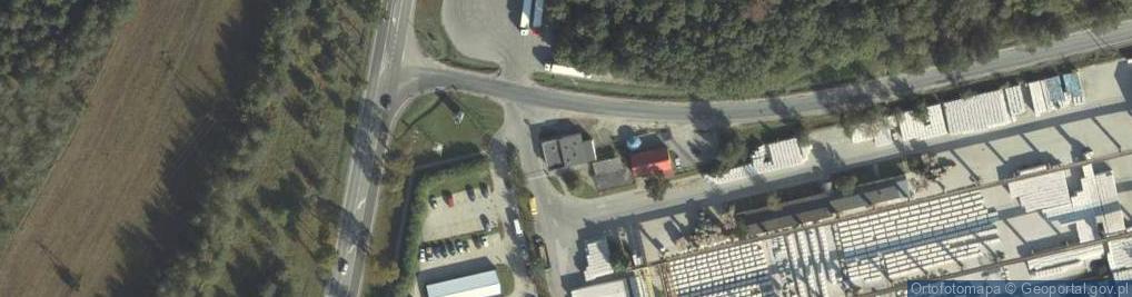 Zdjęcie satelitarne Kruszywa Niemce
